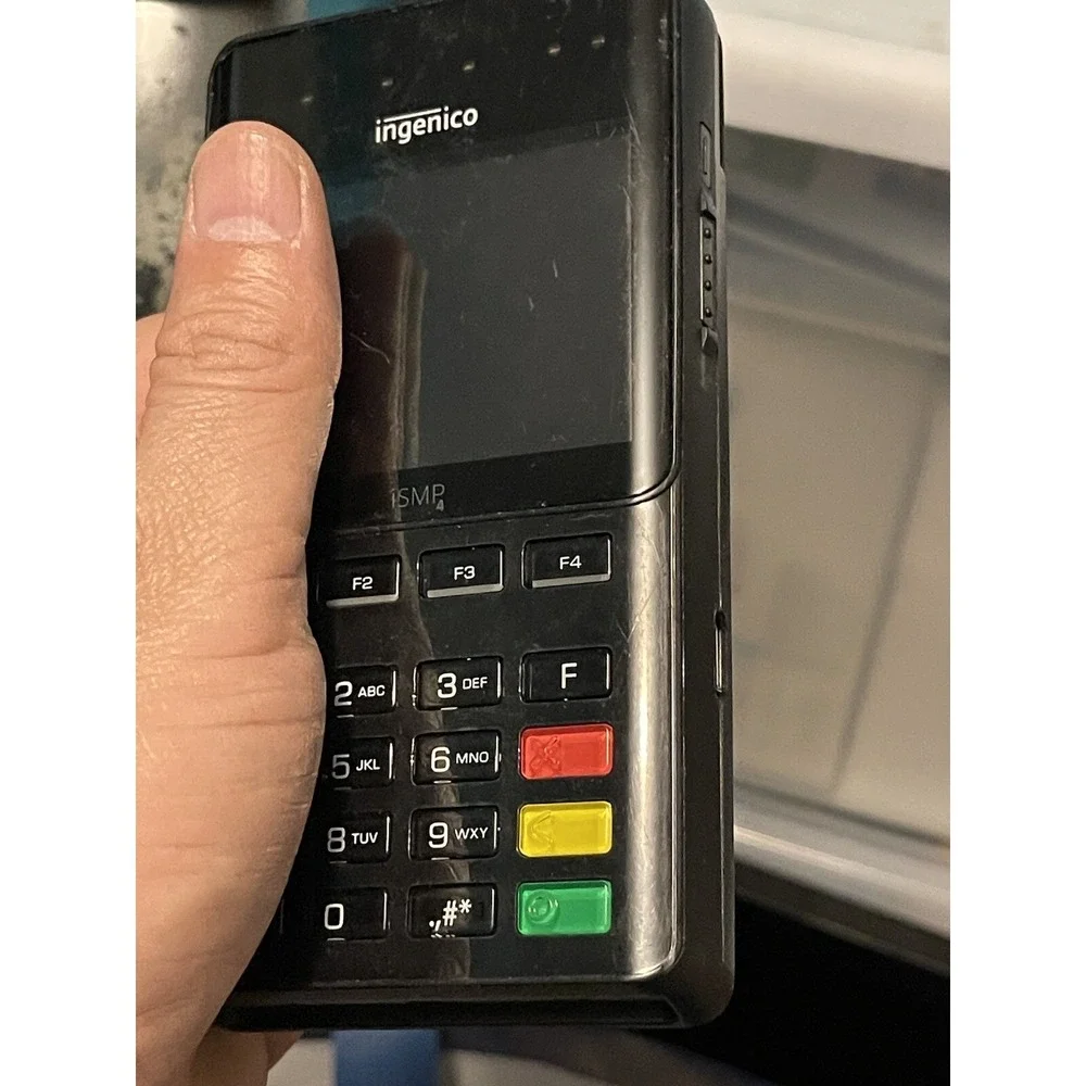 INGENICO ISMP4 IMP657-11P3556C PORTABLE POS TERMINAL (untested)